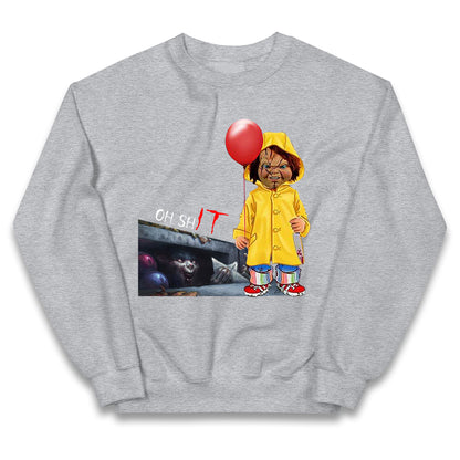 Chucky Doll Horror Halloween Kids Jumper