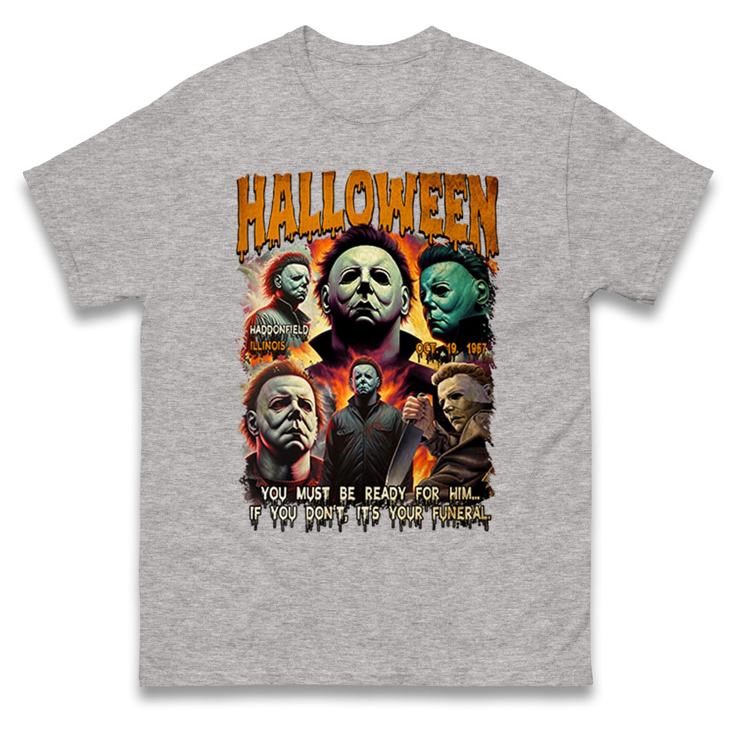 Michael Myers Horror Halloween Bootleg T Shirt