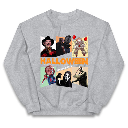 Horror Characters Halloween Horror Nights Kids Jumper