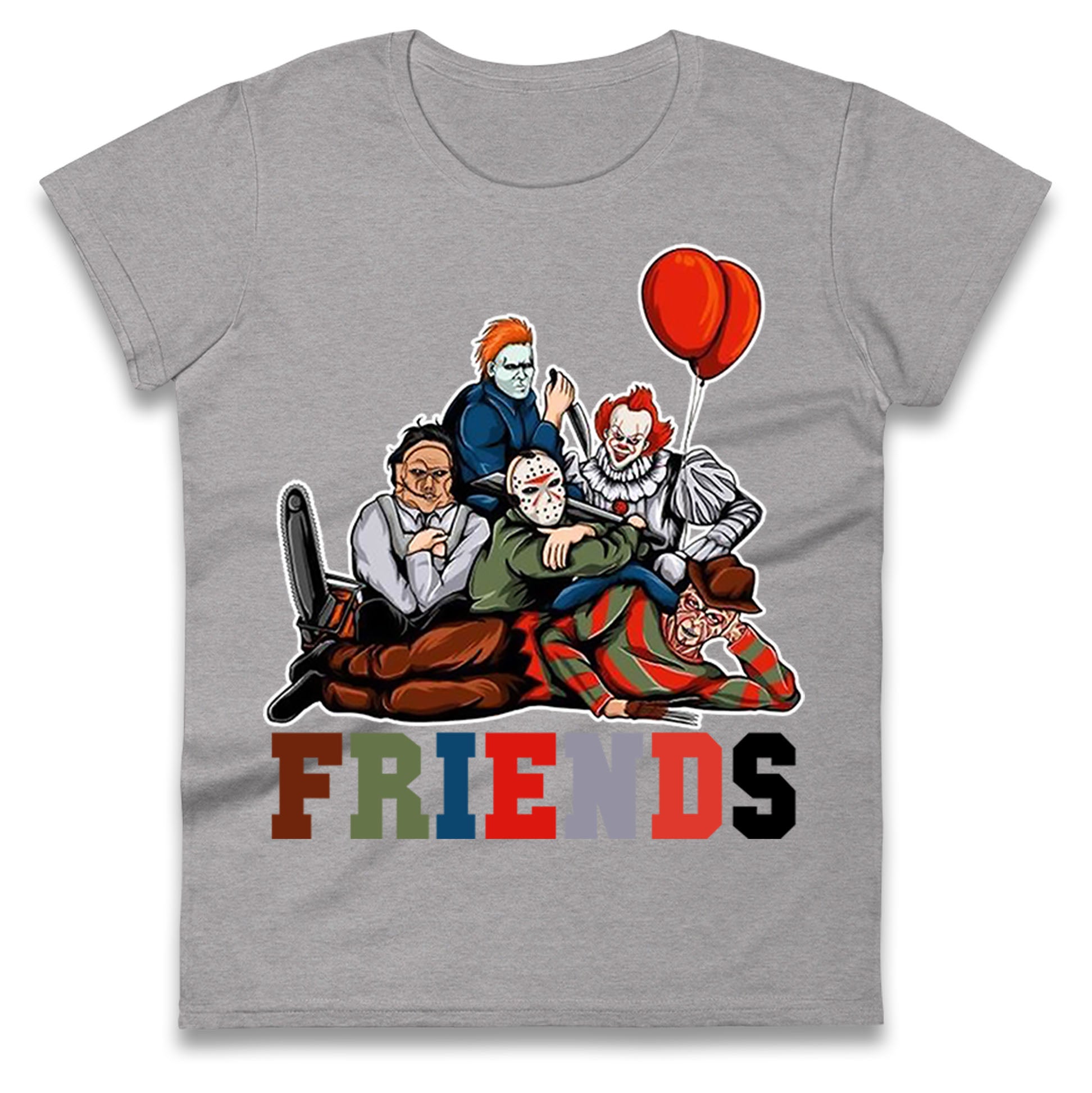 Horror Vintage Characters Friends Halloween t shirts
