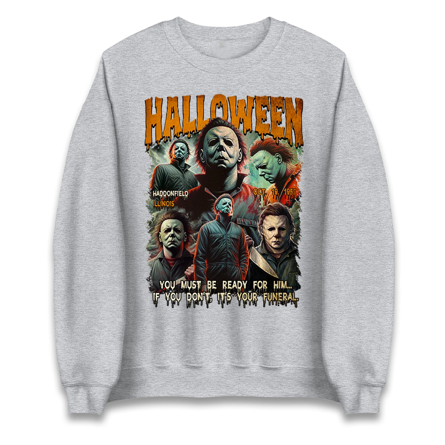 Michael Myers Scary Halloween Bootleg Unisex Sweatshirt