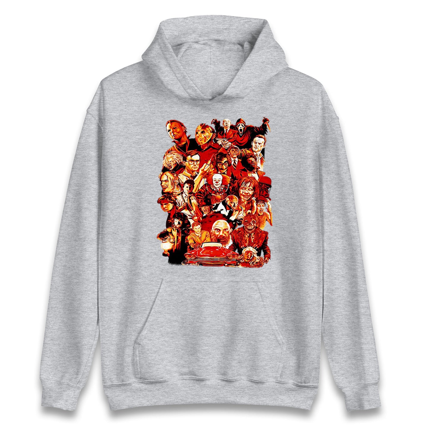 Horror Characters Halloween Unisex Hoodie