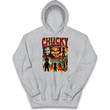 Chucky Doll Good Guys Halloween Bootleg Kids Hoodie