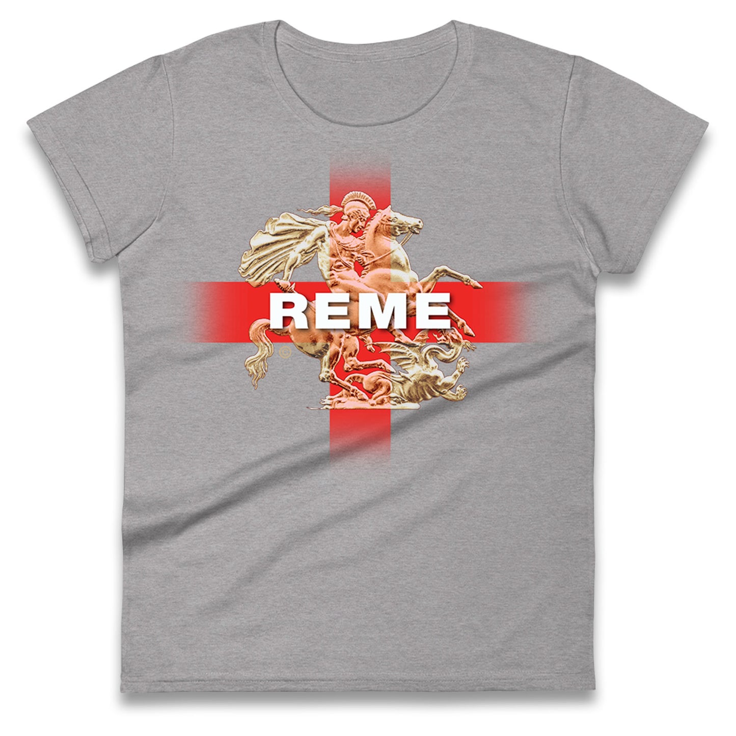 REME St George & The Dragon Womens Tee Top
