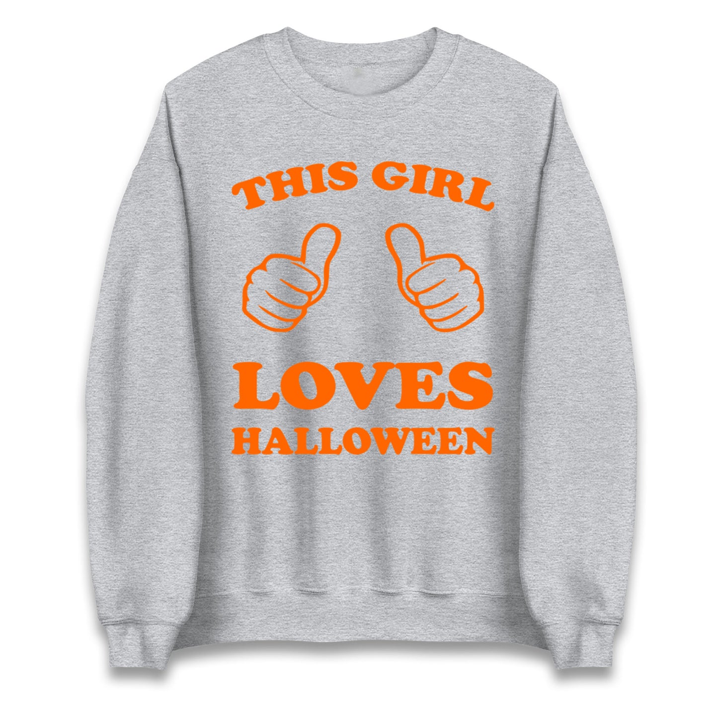 This Girl Loves Halloween Sweatshirt
