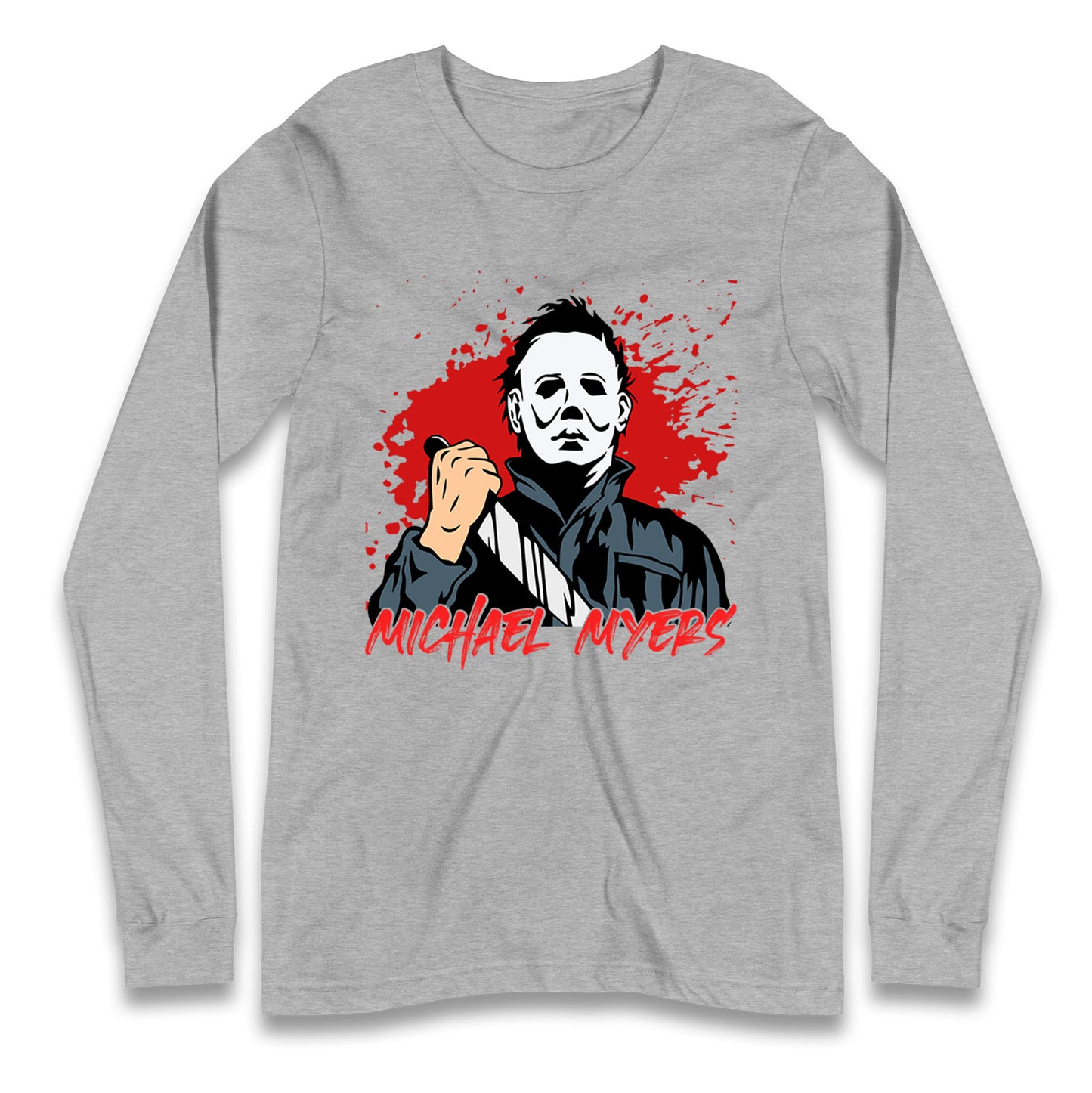 Michael Myers Horror Halloween Long Sleeve T Shirt