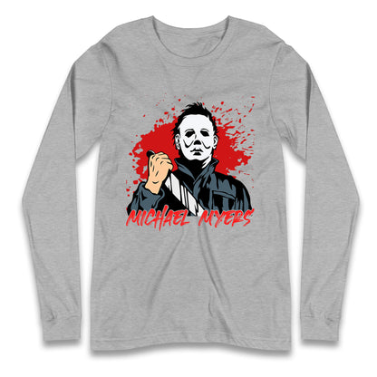 Michael Myers Horror Halloween Long Sleeve T Shirt