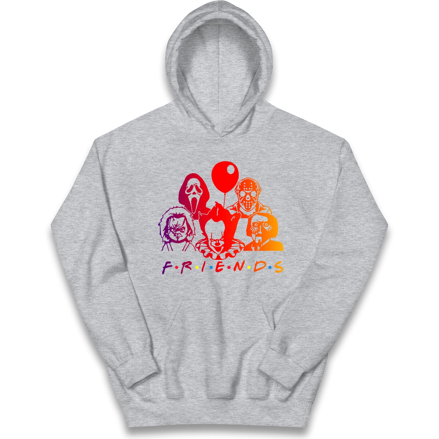 Super Villains Friends Halloween Kids Hoodie