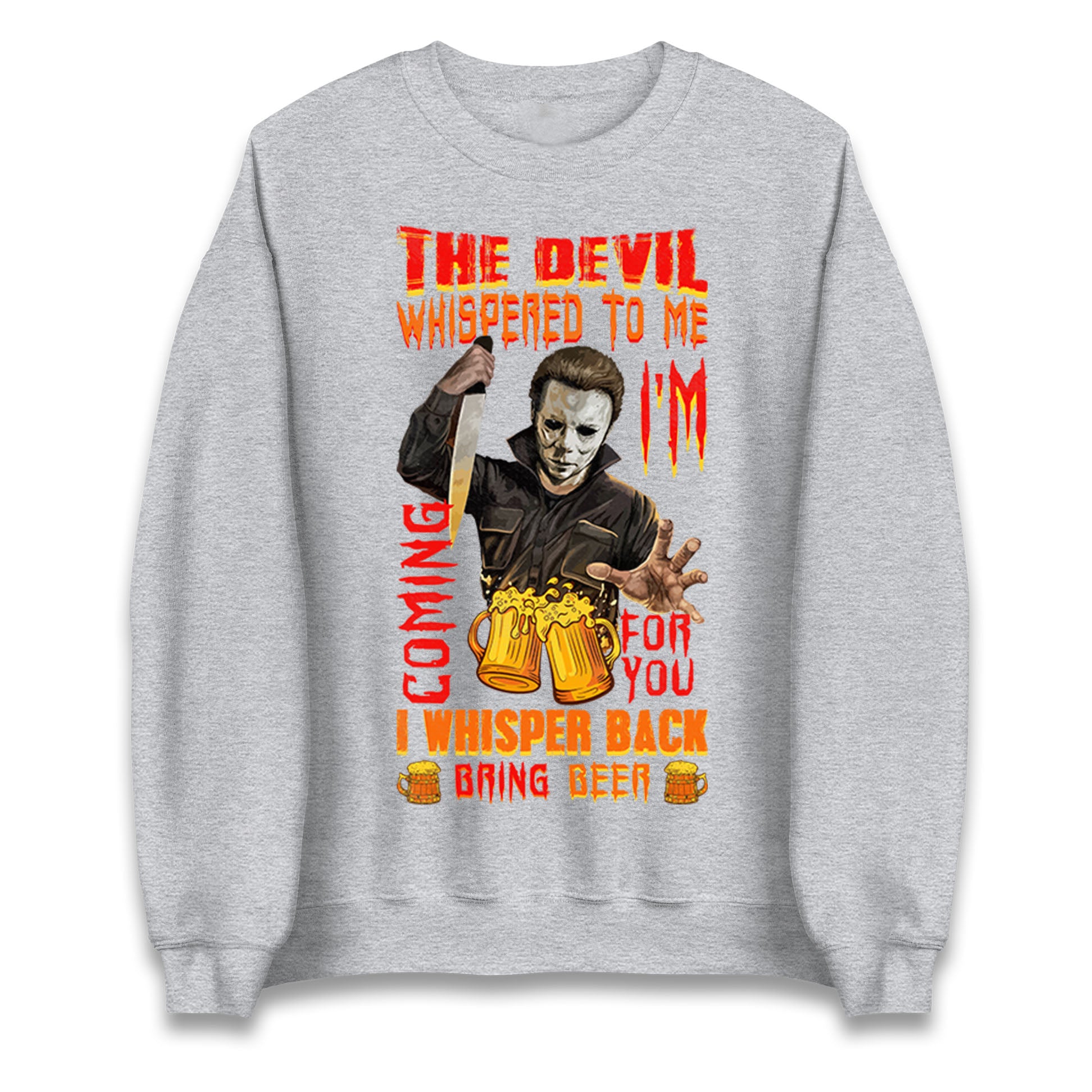Michael Myers Haunted Halloween Sweatshirt
