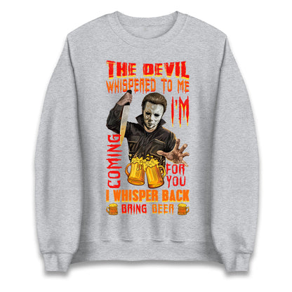 Michael Myers Haunted Halloween Sweatshirt
