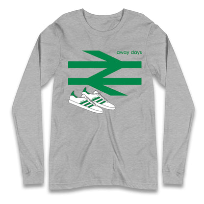 Away Days Celtic Football Club Supporter Long Sleeve T Shirt
