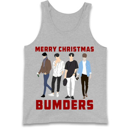 Merry Christmas Bumders The Inbetweeners Tank Top