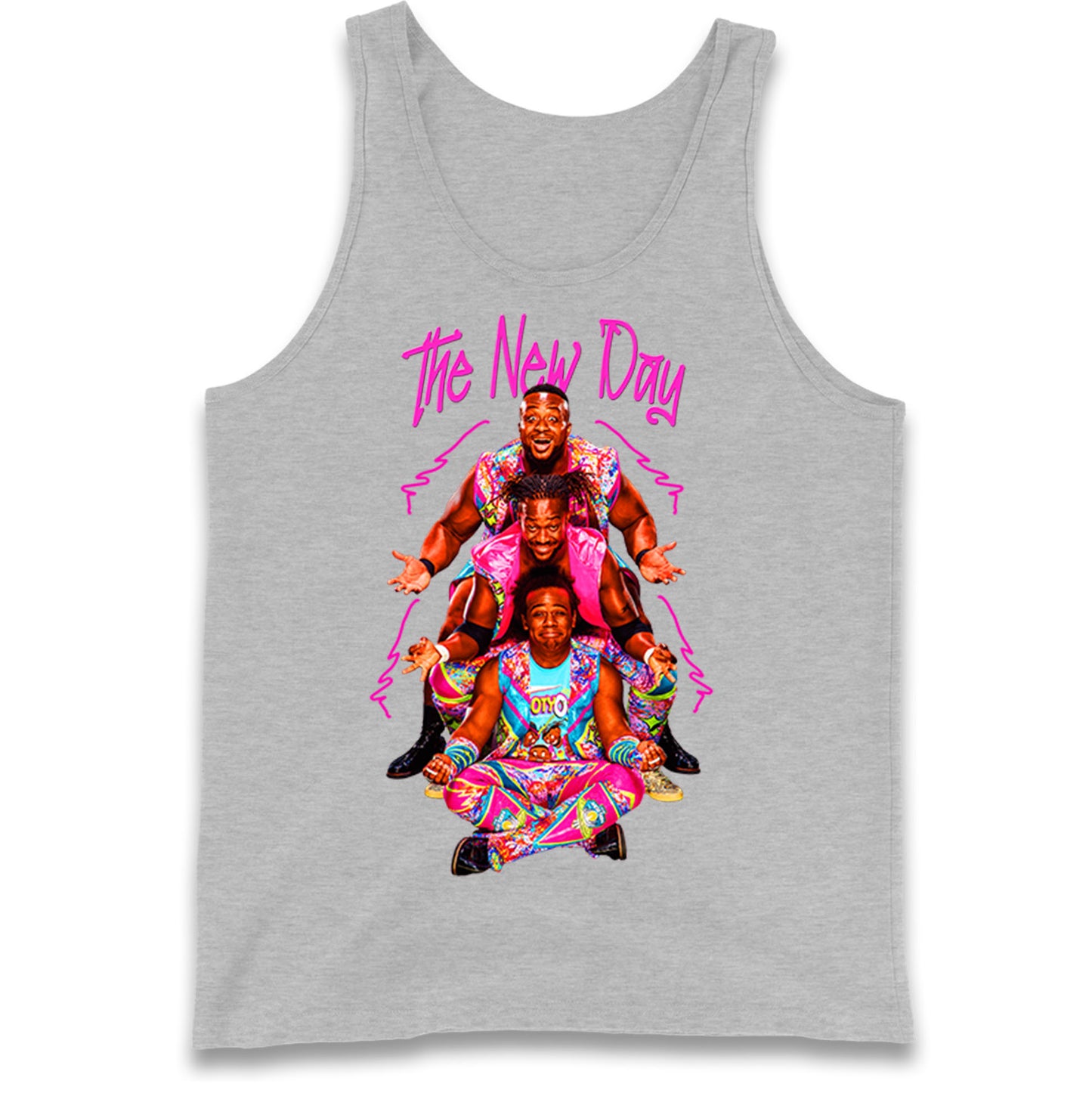 The New Day wwe Bootleg Tank Top