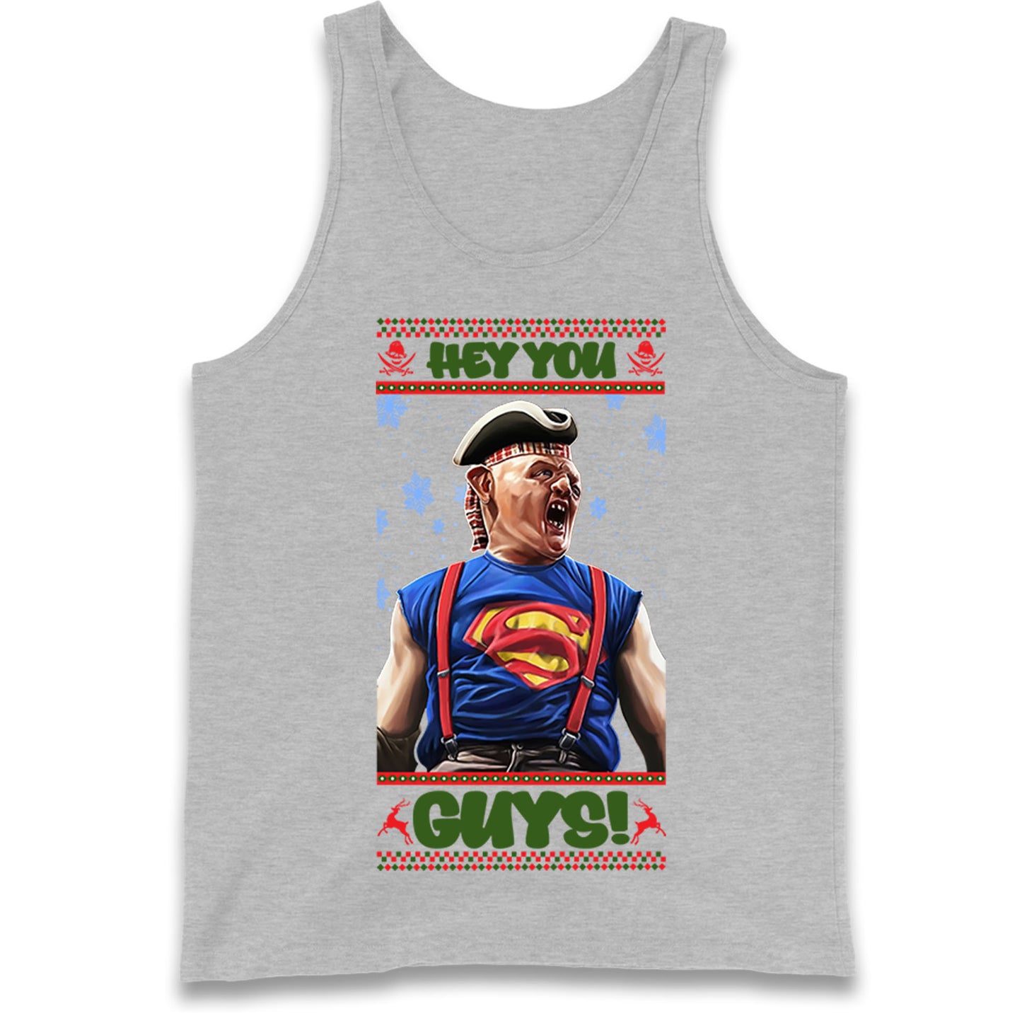 sloth christmas tank top