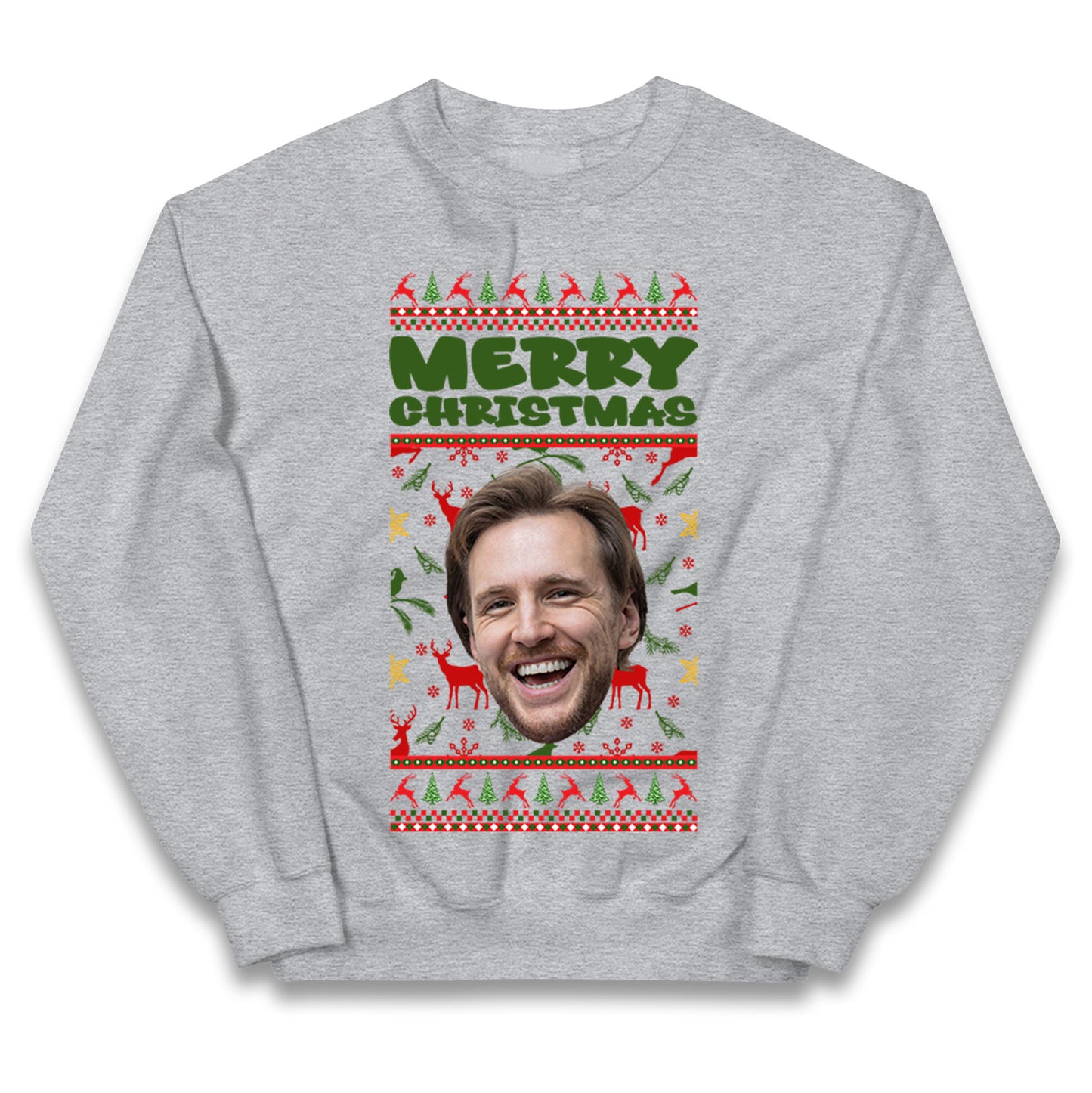 Personalise Merry Christmas Jumper
