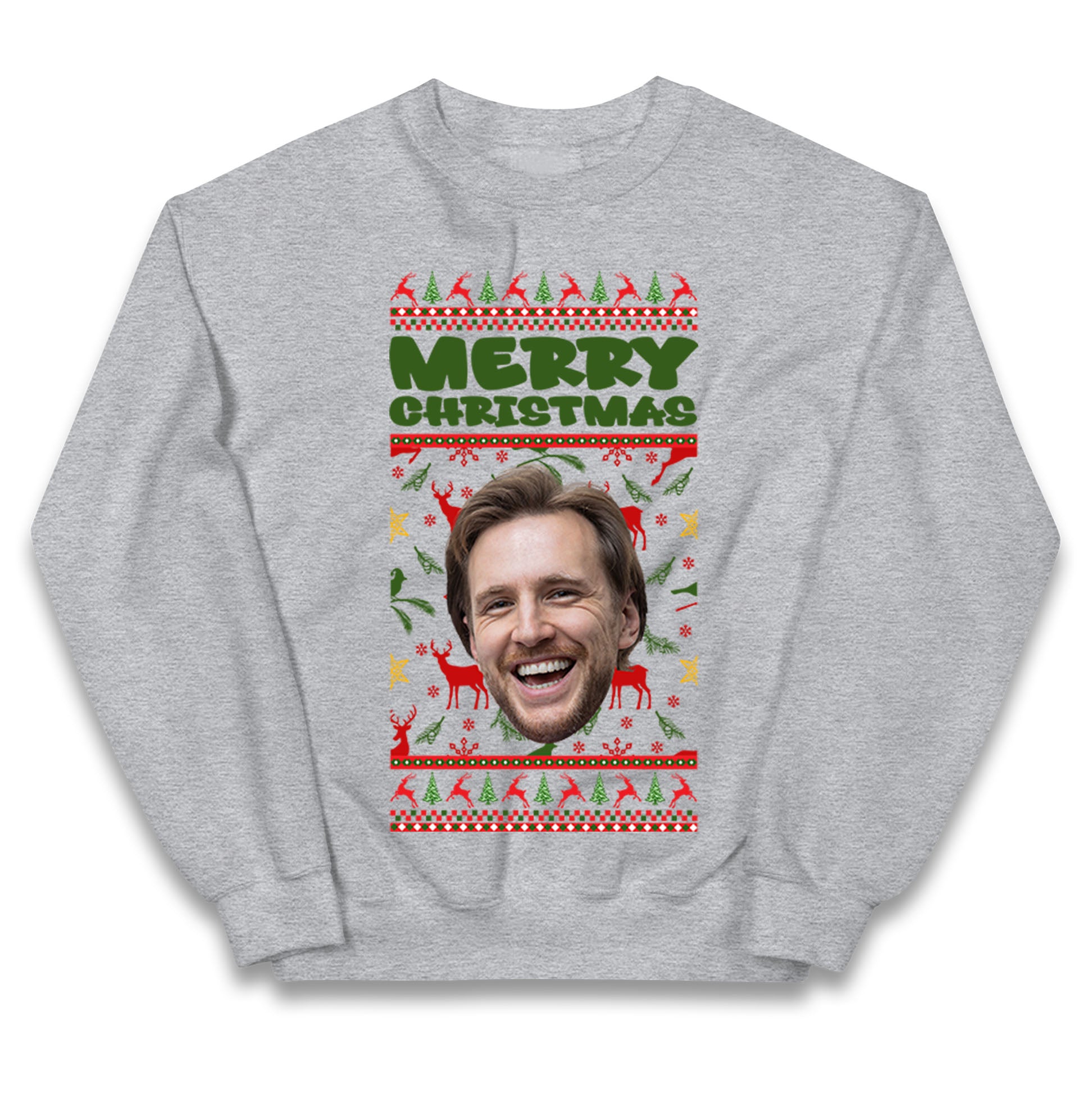 Personalise Merry Christmas Jumper
