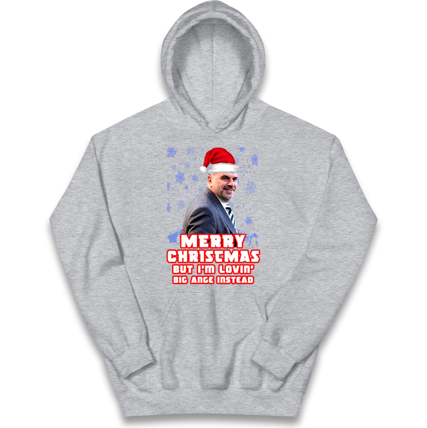 Merry christmas Ange Postecoglou Kids Hoodie