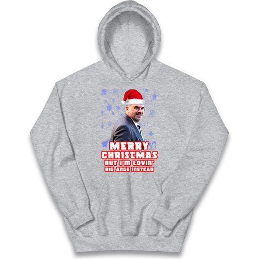 Merry christmas Ange Postecoglou Kids Hoodie