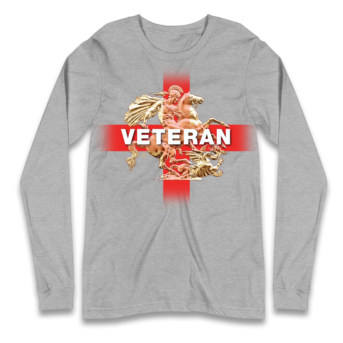 Veteran St George & The Dragon Long Sleeve T Shirt
