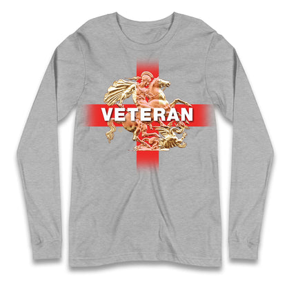 Veteran St George & The Dragon Long Sleeve T Shirt