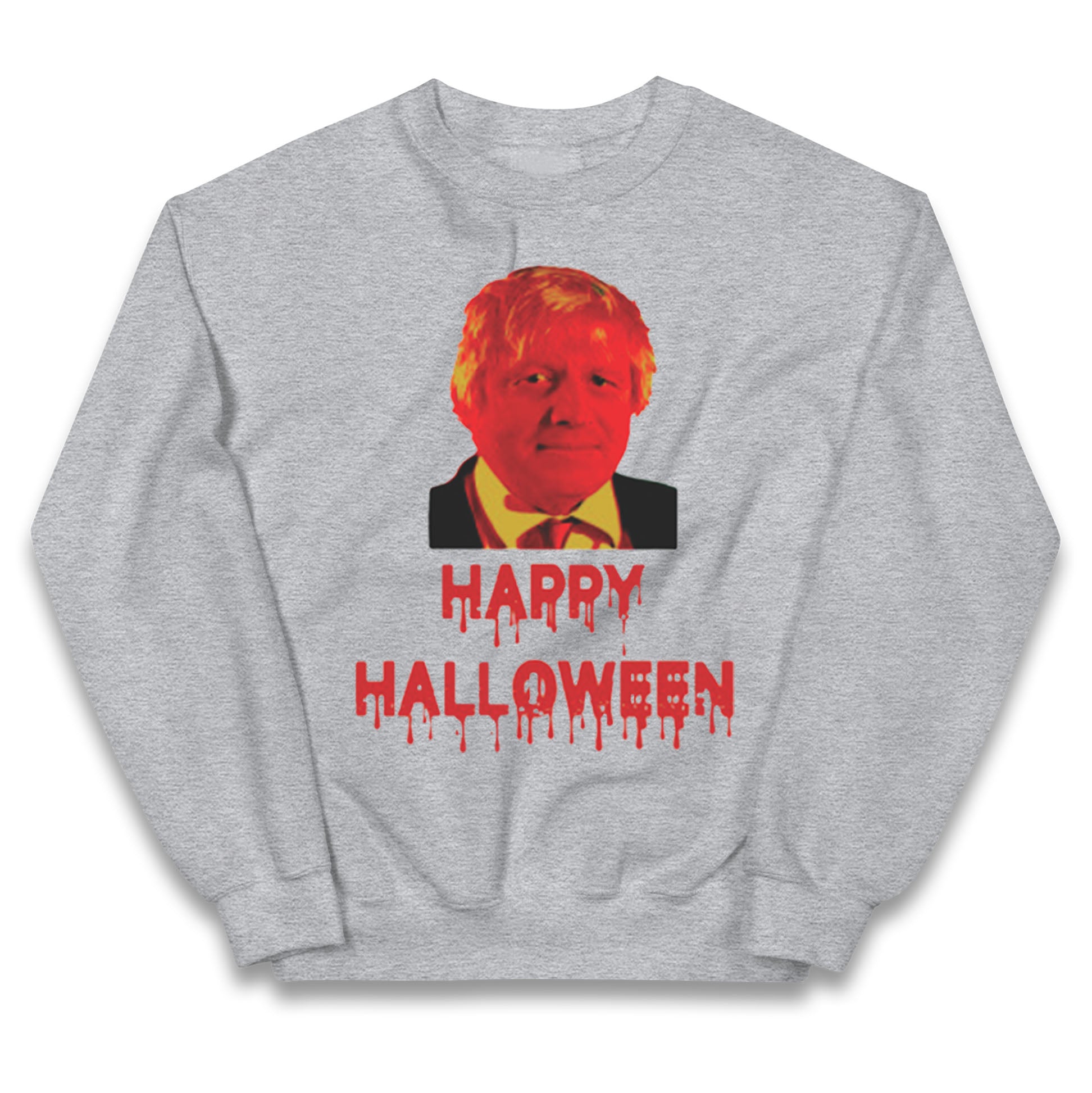 Boris Johnson Happy Halloween Jumper
