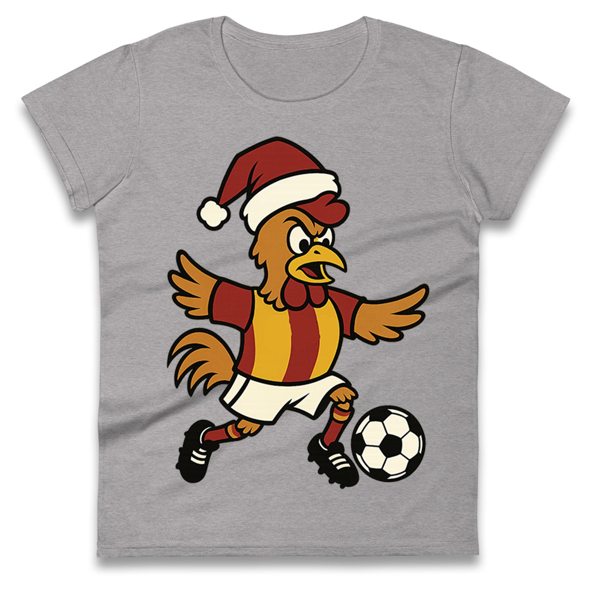 Bradford City Christmas Ladies T Shirt