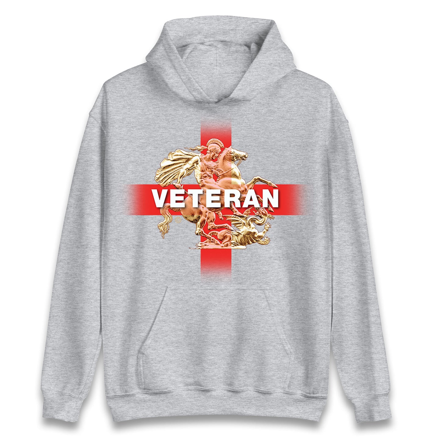 Veteran St George & The Dragon Unisex Hoodie