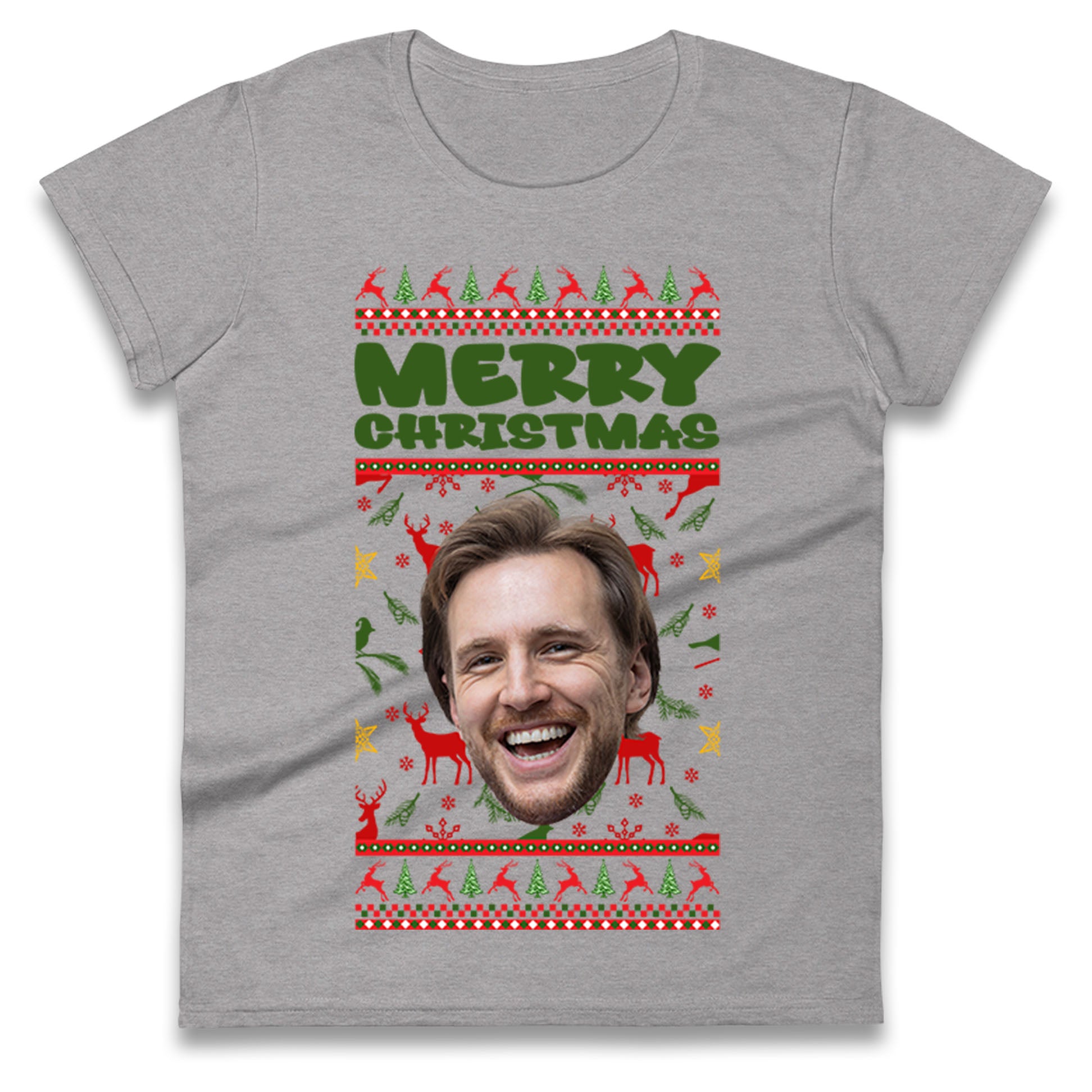 Personalise Merry Christmas t shirt
