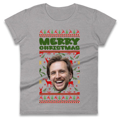 Personalise Merry Christmas t shirt
