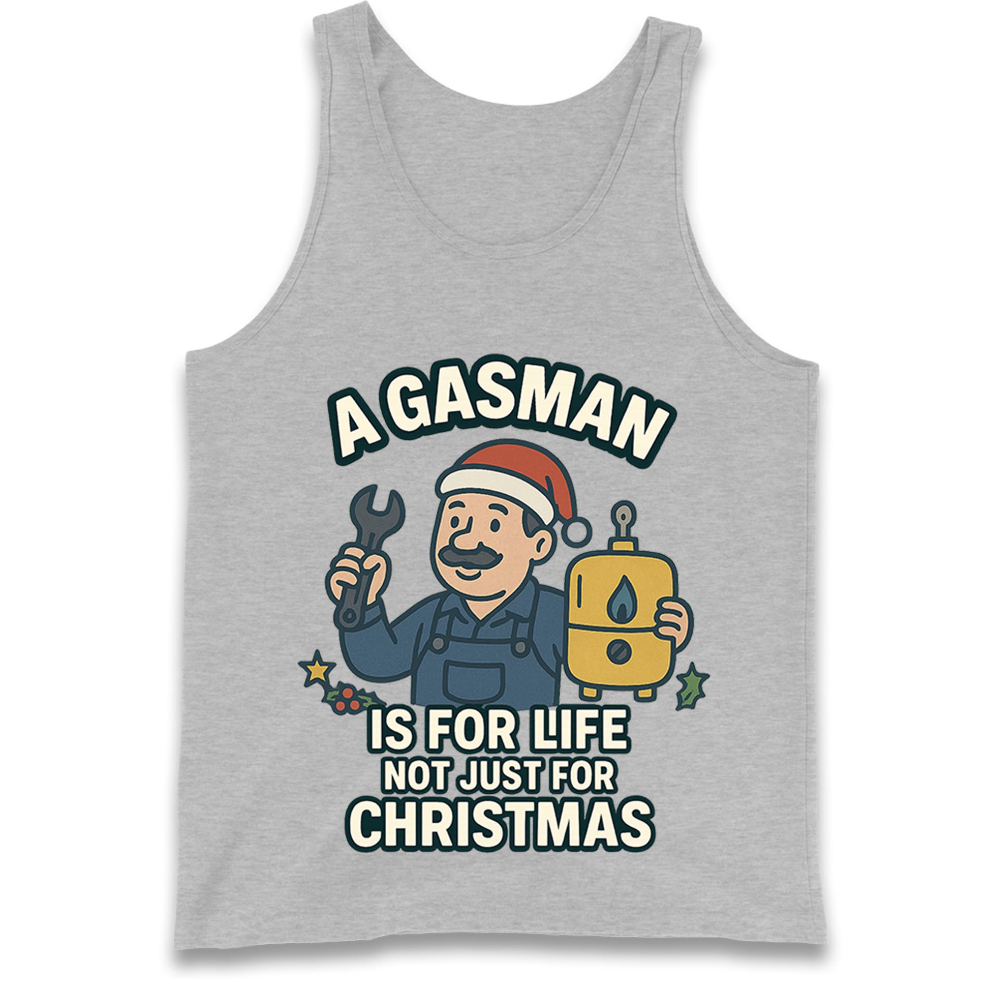 Gasman Christmas Tank Top