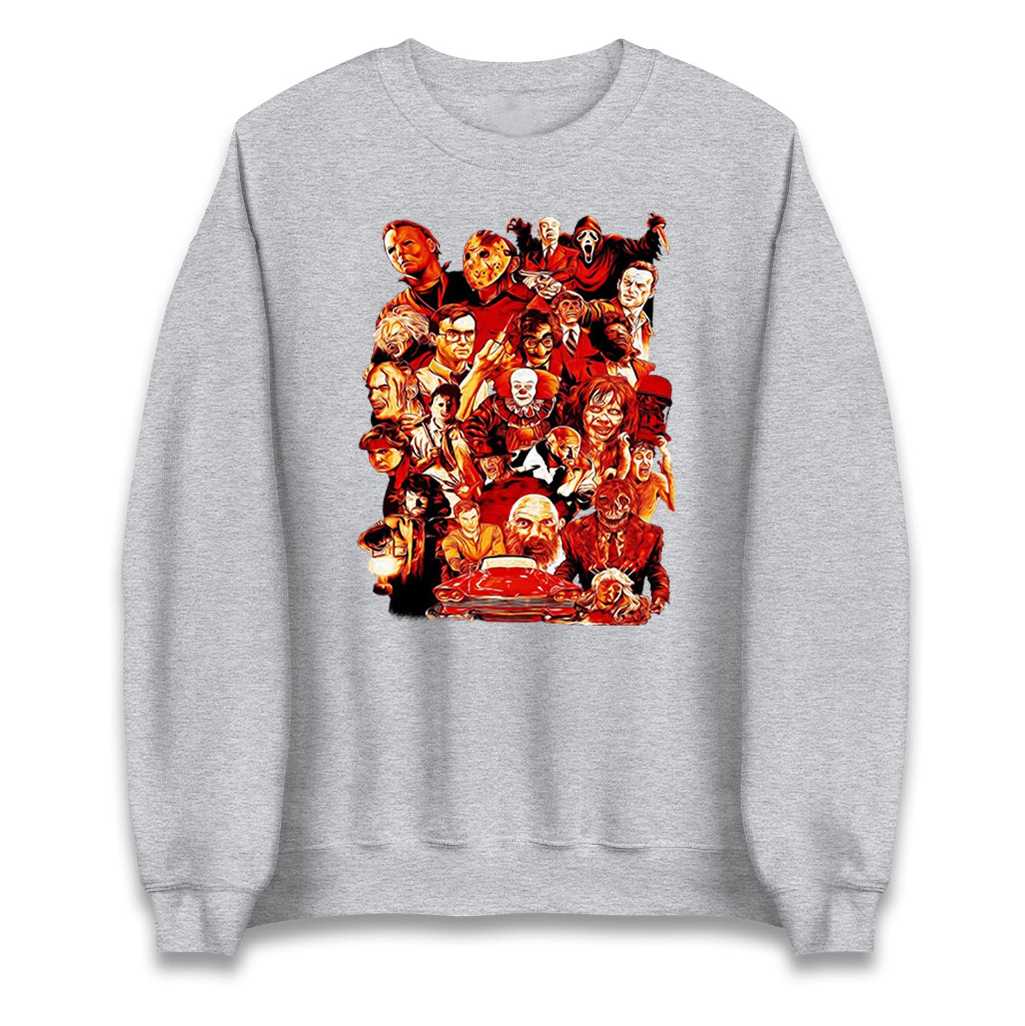 Horror Characters Halloween Unisex Sweatshirt