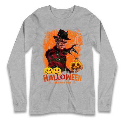 Freddy Krueger Halloween Horror Night Long Sleeve T Shirt
