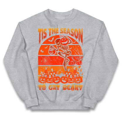 Tis The Season To Get Scary Halloween Jumper
