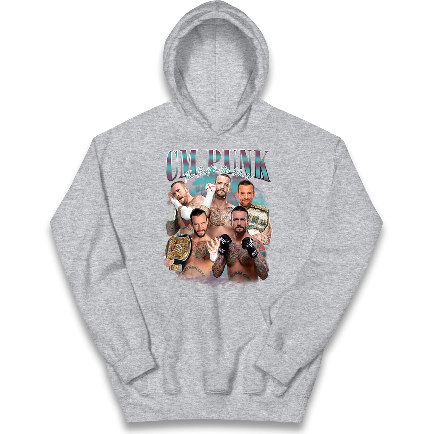 CM Punk Best in The World Kids Hoodie