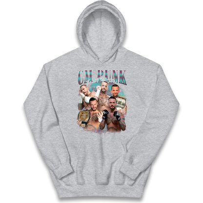 CM Punk Best in The World Kids Hoodie