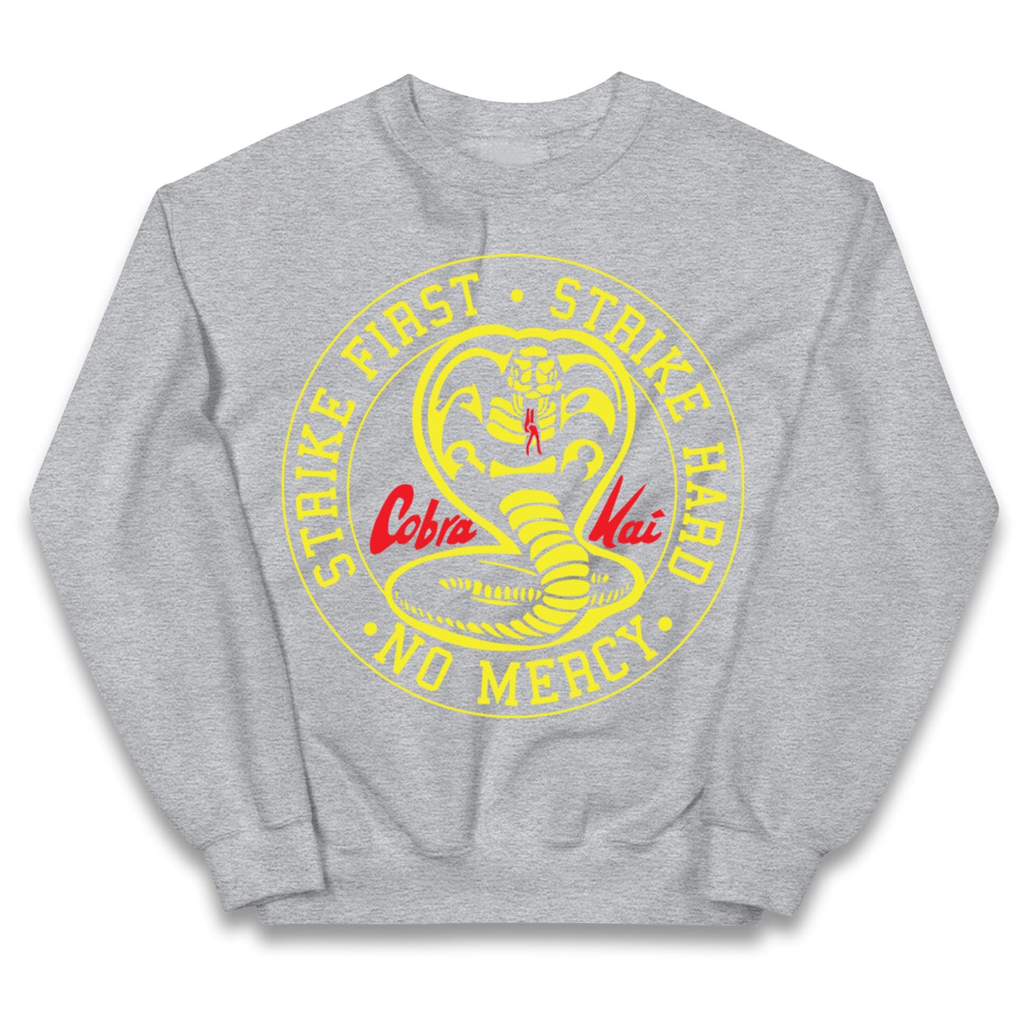 Cobra Kai Strike First Strike Hard Kids Jumper