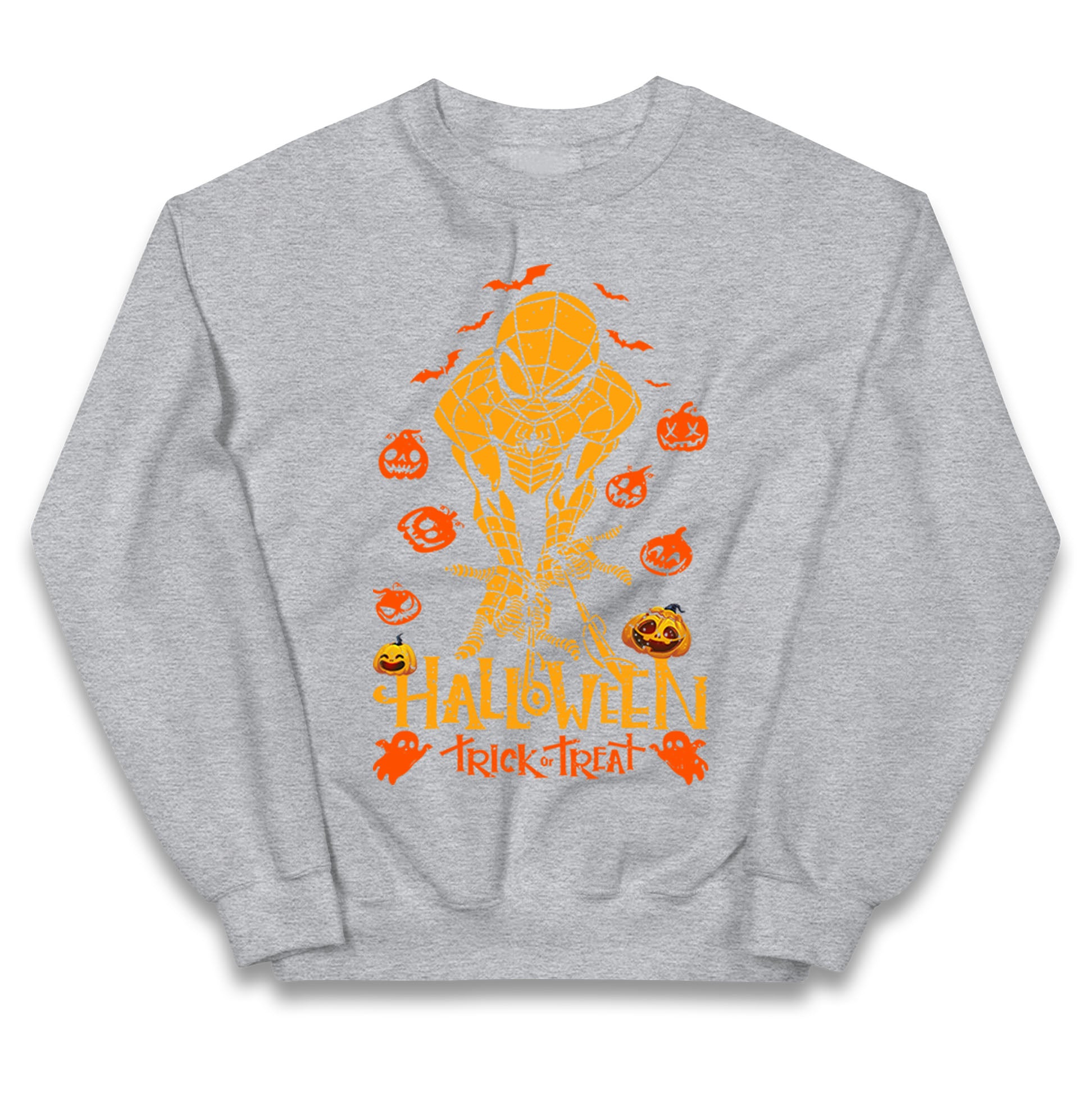 Spiderman Trick Or Treat Halloween Jumper
