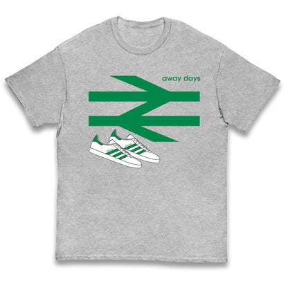 Away Days Celtic Football Club Supporter Kids T Shirt