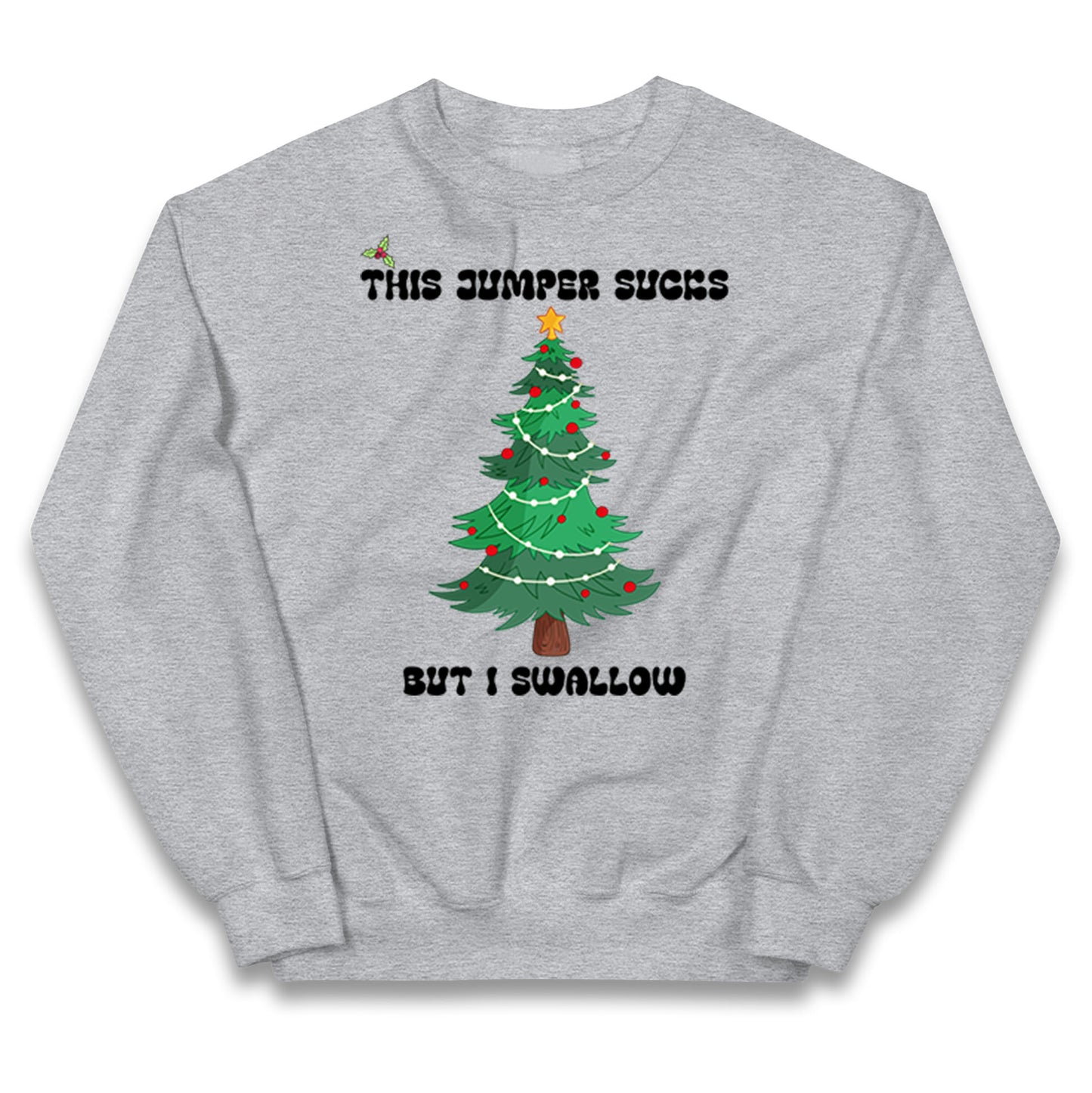 I swallow Christmas Kids Jumper