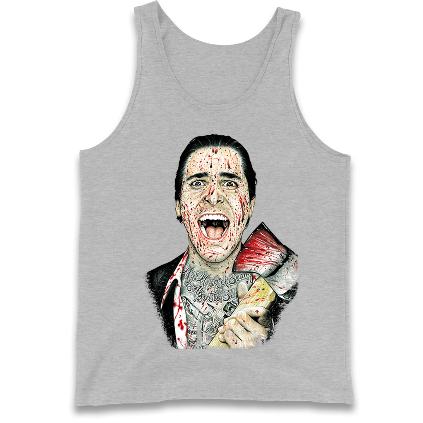 American Psycho Halloween Tank Top