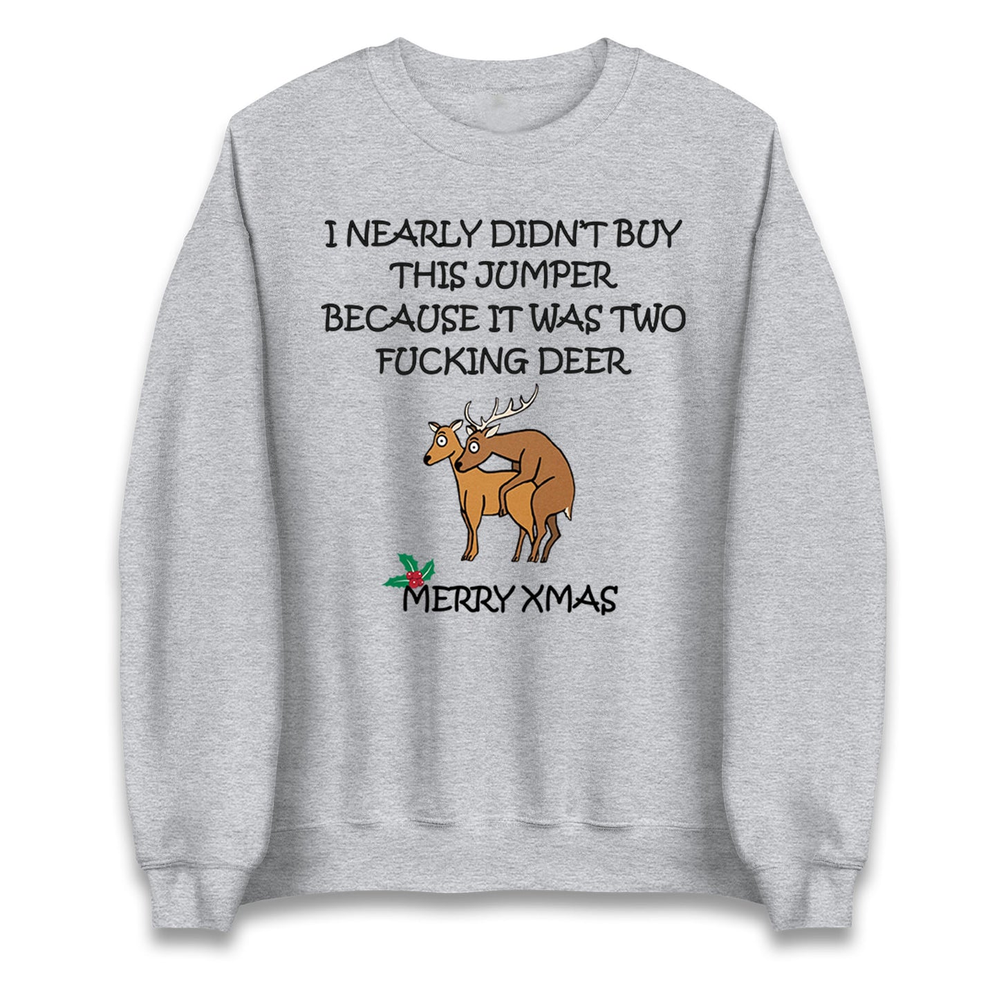 Reindeer Christmas Jumper