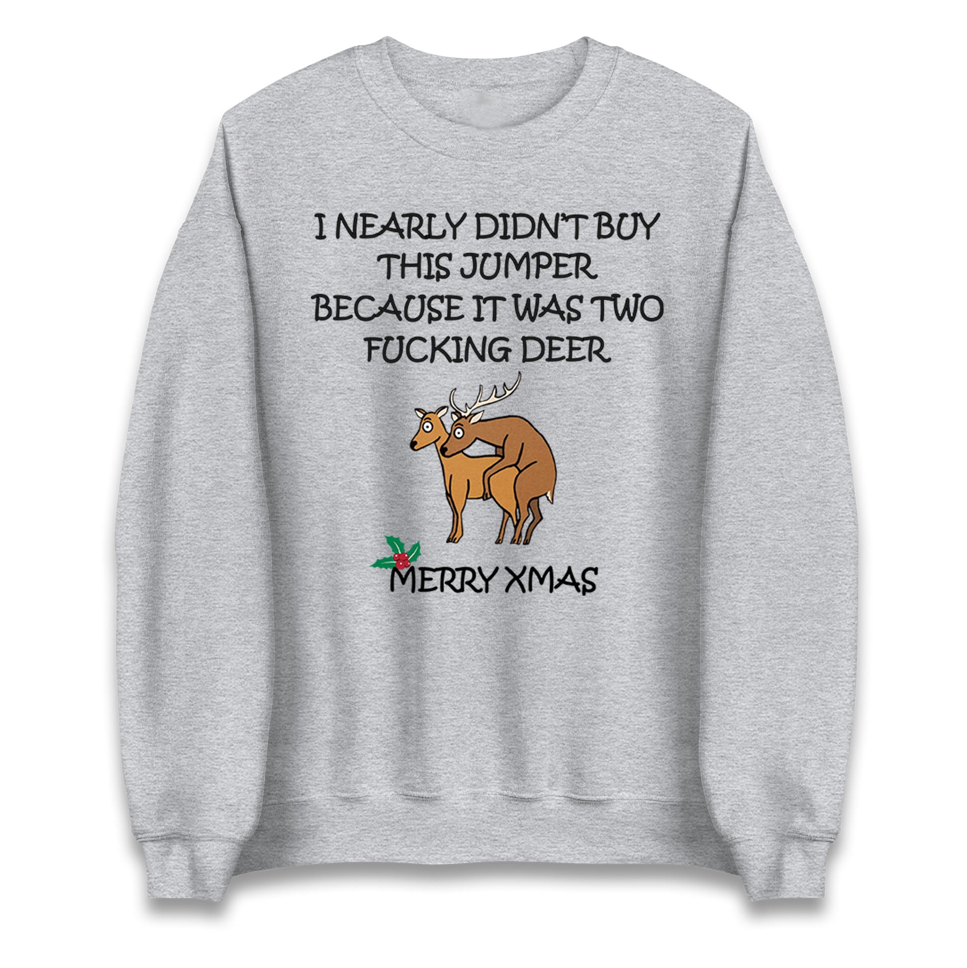 Reindeer Christmas Jumper