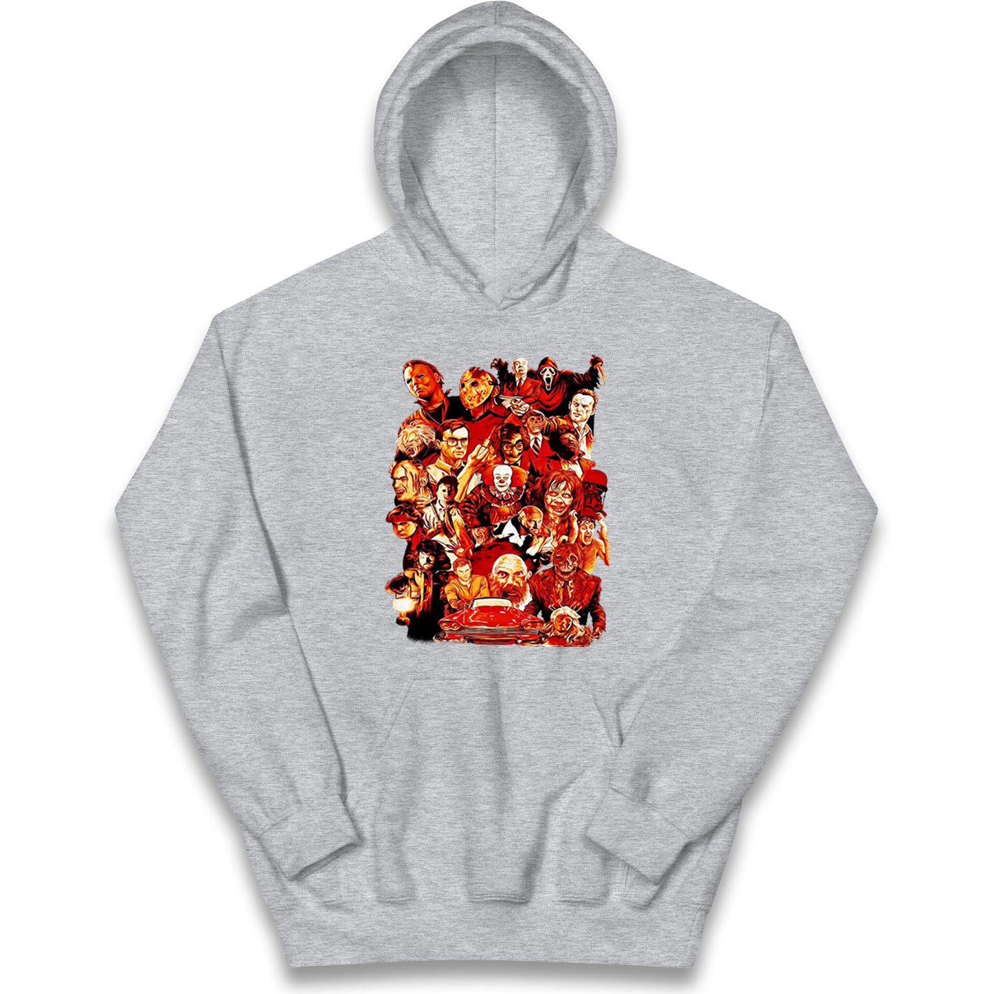 Horror Characters Halloween Kids Hoodie