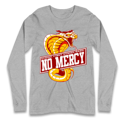Cobra Kai No Mercy Long Sleeve T Shirt