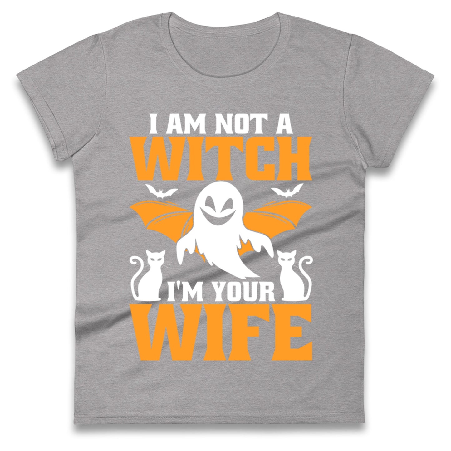 Im Not A Witch Im Your Wife Halloween t shirt
