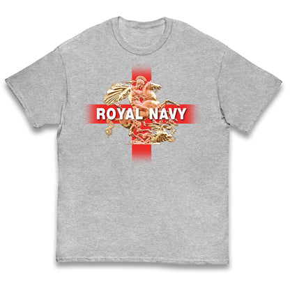 Royal Navy St George and The Dragon Kids T Shirt