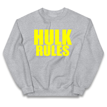 Hulk Rules Kids Jumper