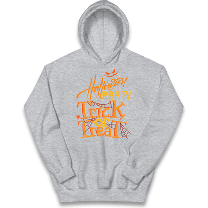 Halloween Party Trick Or Treat Kids Hoodie