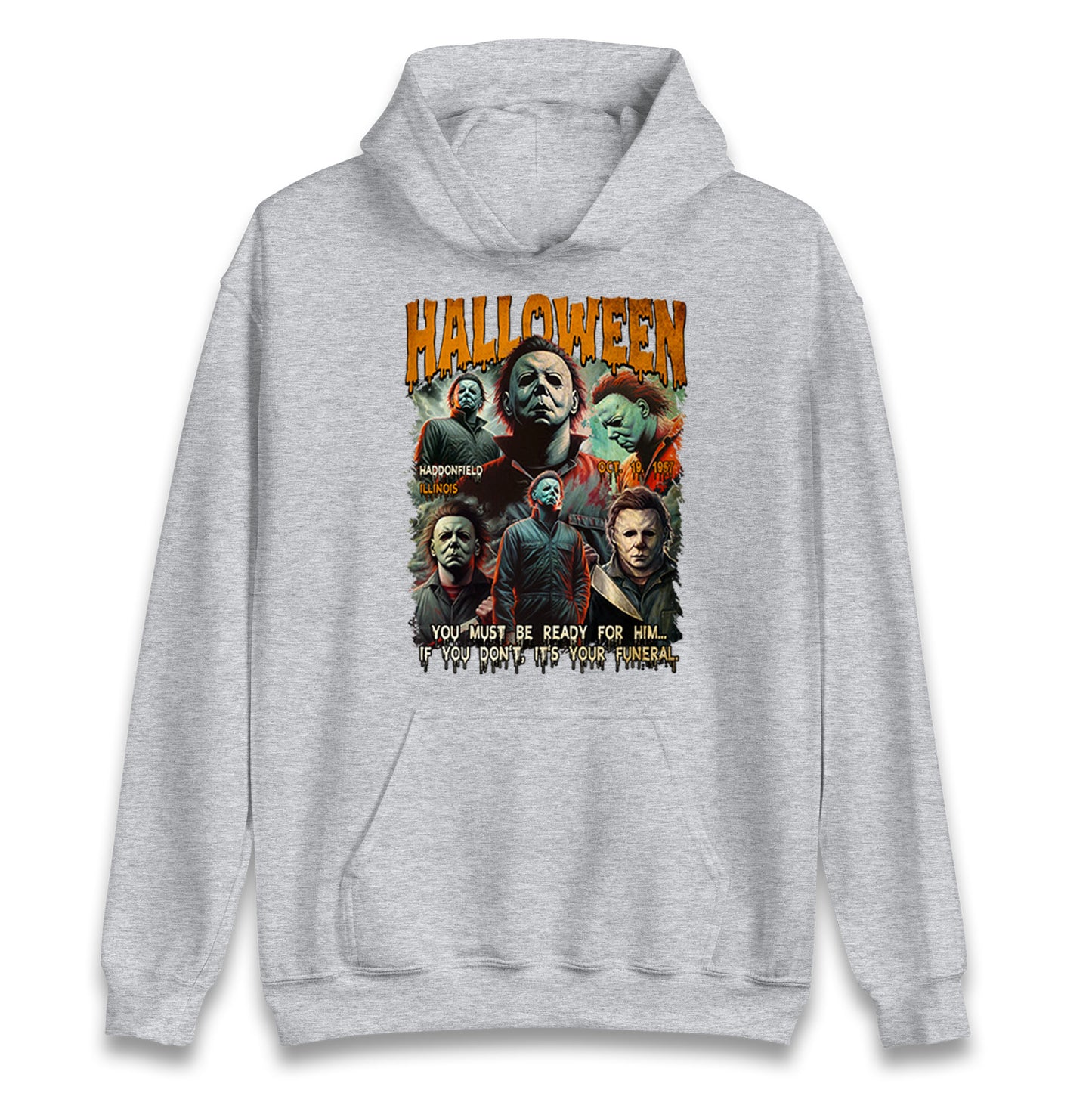 Michael Myers Scary Halloween Bootleg Unisex Hoodie