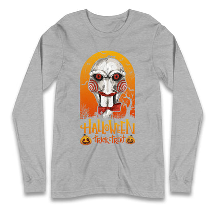 Billy The Puppet Saw Halloween Long Sleeve T Shirt